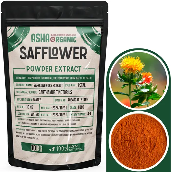 عصاره-گلرنگ-پودری عصاره گلرنگ خشک