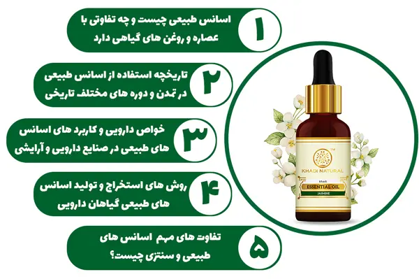 اطلاعات کامل در مورد اسانس