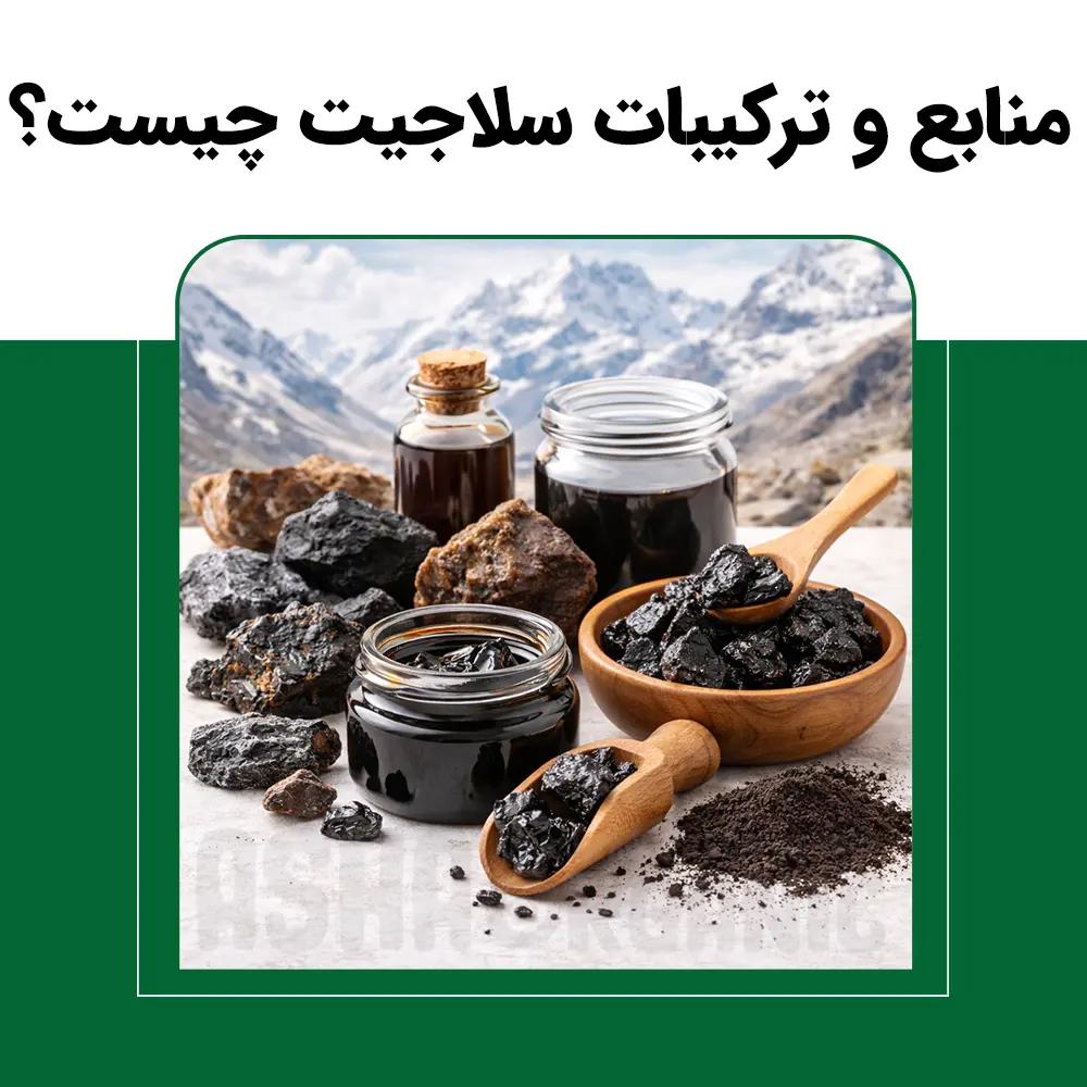 منابع و ترکیبات سلاجیت چیست؟